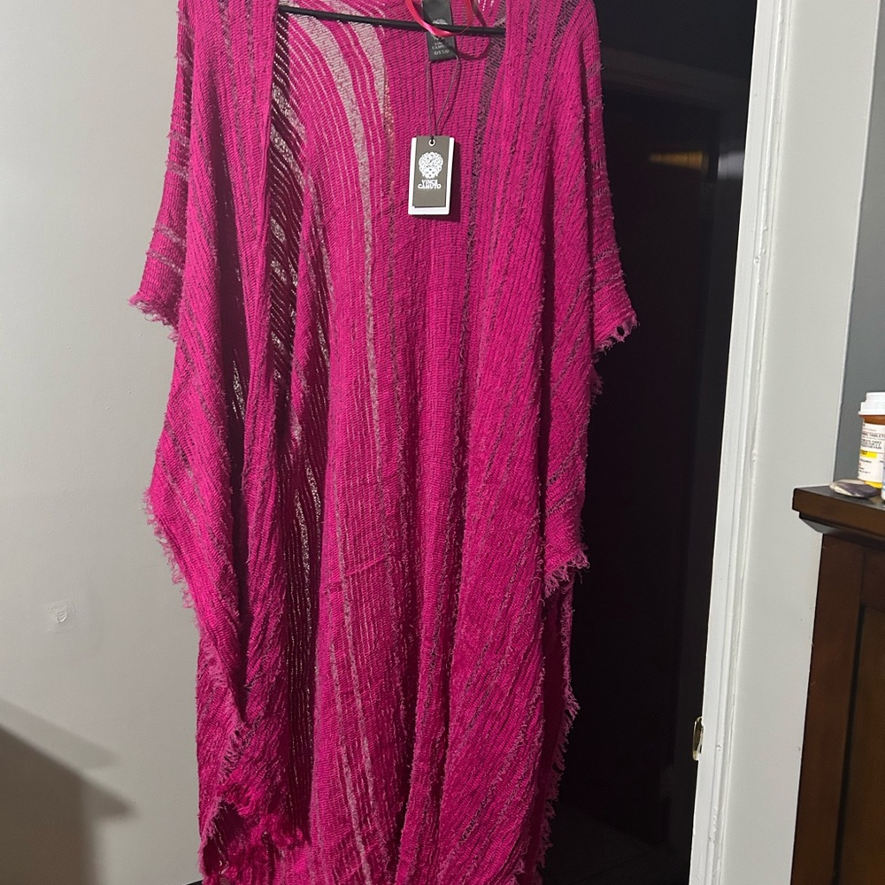New Pink Vince camuto blousy Jacket